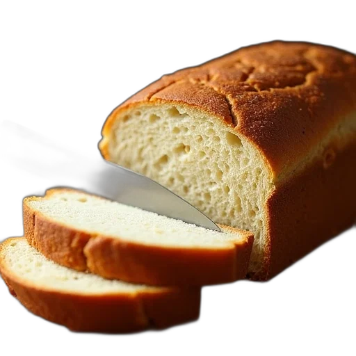 food, weapon, crown, hat, 3d render, photorealistic, bread, loaf transparent PNG cut-out
