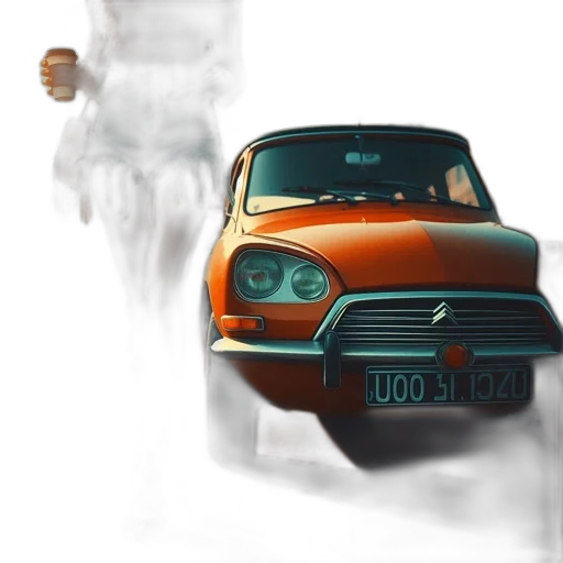 car, robot, face, weapon, concept art, photorealistic, 3d render, comic book art transparent PNG cut-out
