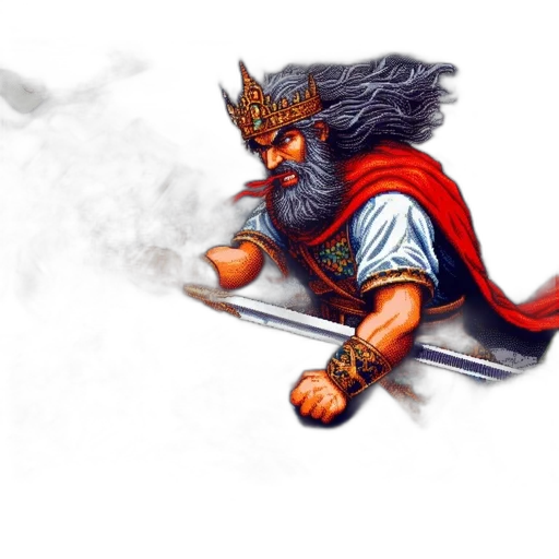 sword, dragon, staff, fantasy art, concept art, pixel art, photorealistic, stormy transparent PNG cut-out