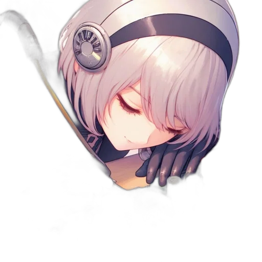 mask, hat, staff, weapon, anime, pixel art, concept art, fantasy art transparent PNG cut-out