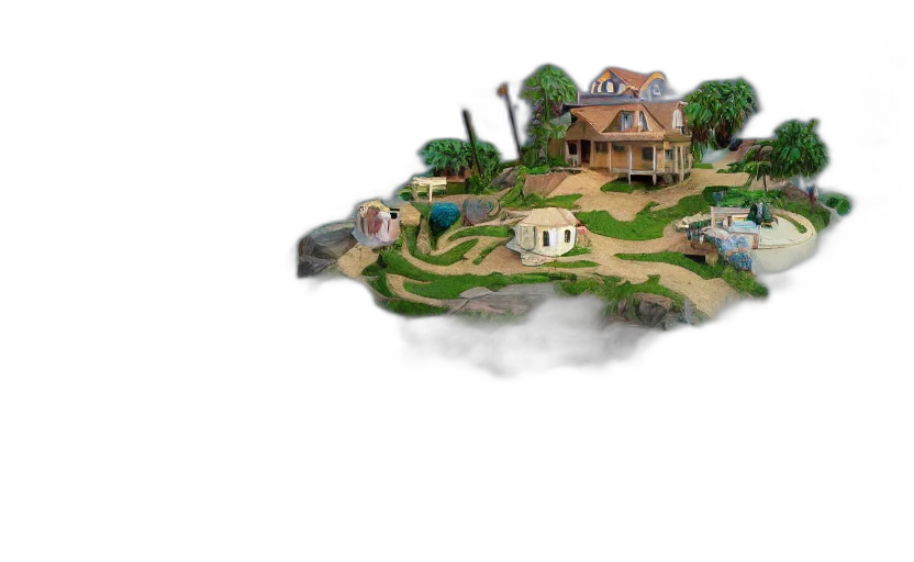 3d render, concept art, photorealistic, fantasy art transparent PNG cut-out