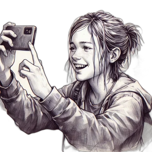 face, robot, weapon, jacket, photorealistic, pencil sketch, concept art, cyberpunk transparent PNG cut-out