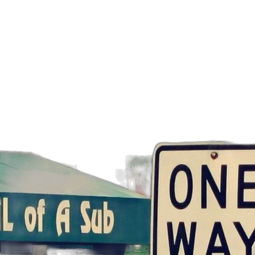 city street, neon lights, stop, sign, right, side, image, one transparent PNG cut-out