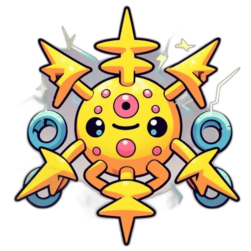jewelry, crown, umbrella, staff, pixel art, concept art, 3d render, fantasy art transparent PNG cut-out
