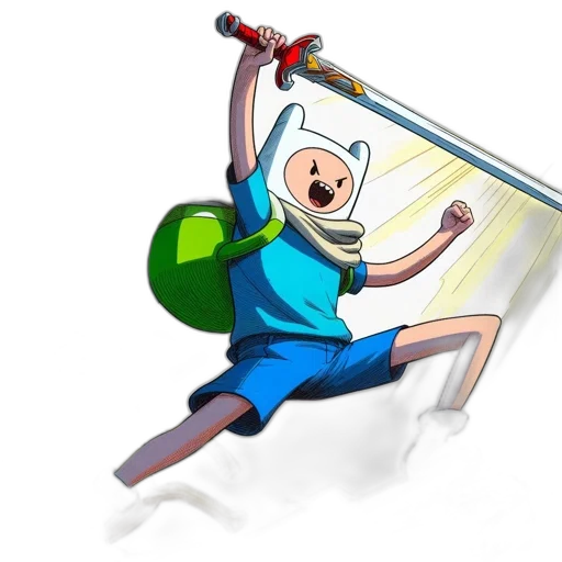 staff, concept art, 3d render, cartoon, comic book art, two, main, characters transparent PNG cut-out