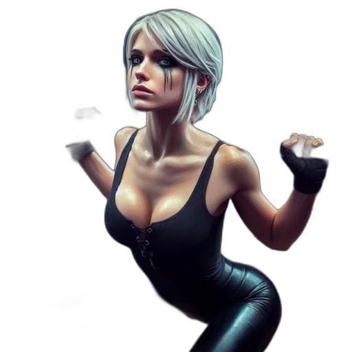 concept art, comic book art, pixel art, fantasy art, neon lights, dark, gym, setting transparent PNG cut-out