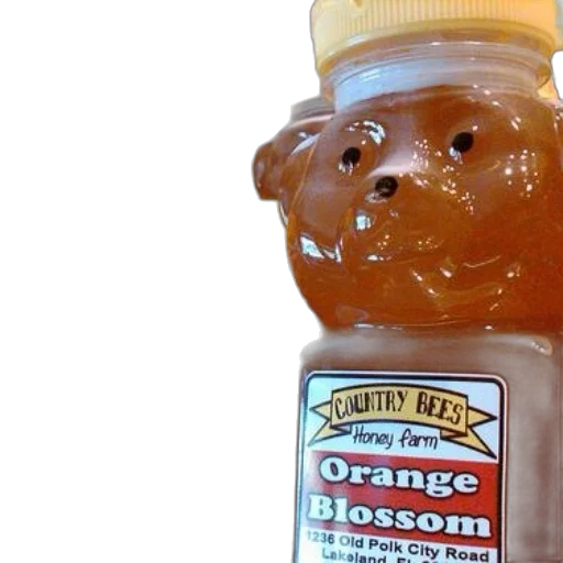 bottle, food, creature, country, bees, honey, farm, orange transparent PNG cut-out