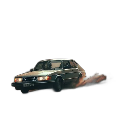 car, weapon, shoes, animal, 3d render, photorealistic, concept art, vaporwave transparent PNG cut-out