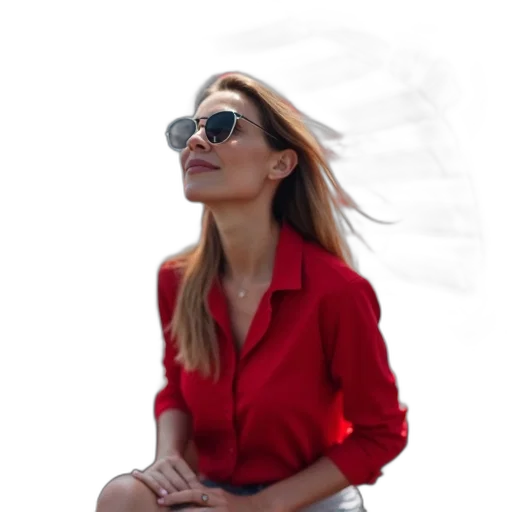 jacket, staff, face, umbrella, photorealistic, 3d render, concept art, oil painting transparent PNG cut-out
