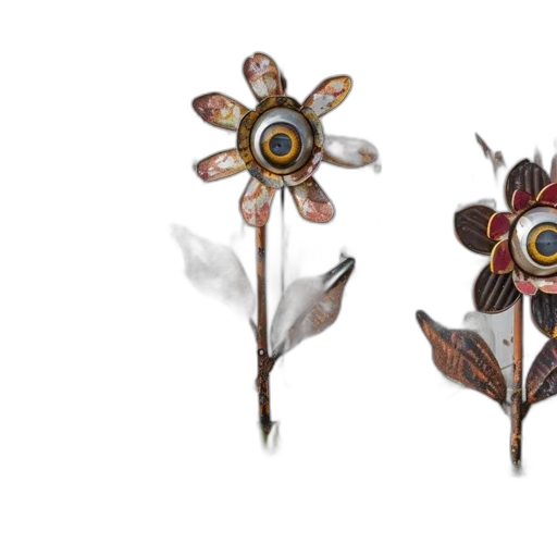 jewelry, flower, staff, crown, concept art, 3d render, fantasy art, three transparent PNG cut-out
