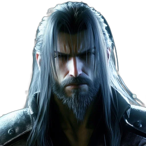 hair, face, fantasy art, concept art, photorealistic, 3d render, close, man transparent PNG cut-out