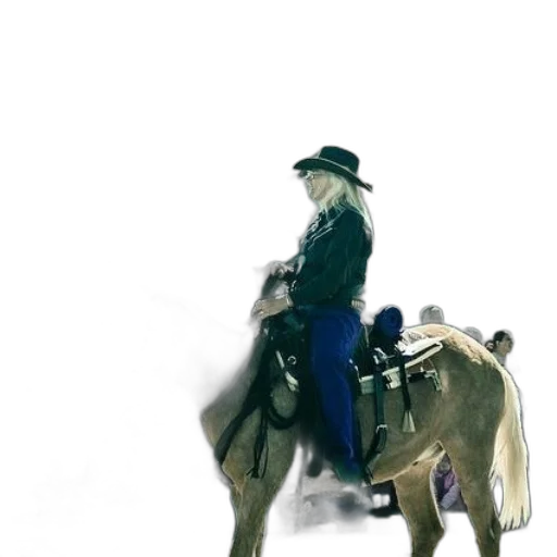 animal, hat, jacket, staff transparent PNG cut-out