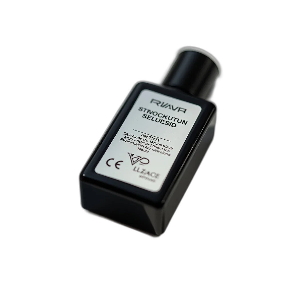 bottle, jewelry, 3d render, photorealistic, close-up, image, black, electronic transparent PNG cut-out