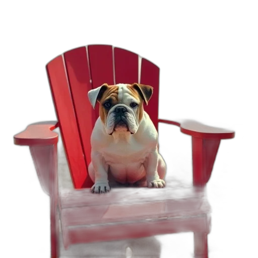 furniture, animal, photorealistic, 3d render transparent PNG cut-out