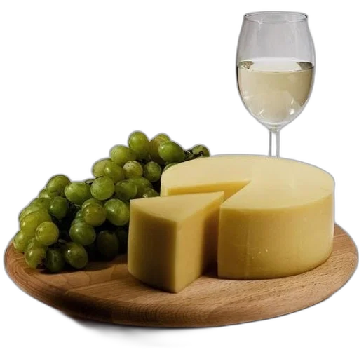 food, bottle, 3d render, wooden, plate, holds, wheel, cheese transparent PNG cut-out