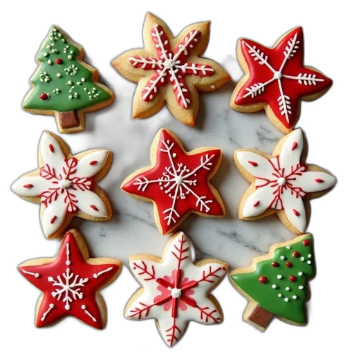company, die, christmas, cookie transparent PNG cut-out