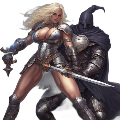 sword, weapon, fantasy art, concept art, comic book art, pixel art, dark, monochrome transparent PNG cut-out