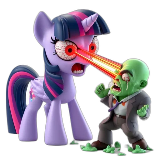 staff, concept art, 3d render, outer space, fire, two, characters, shown transparent PNG cut-out