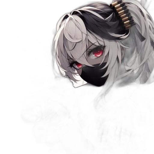 mask, creature, face, weapon transparent PNG cut-out