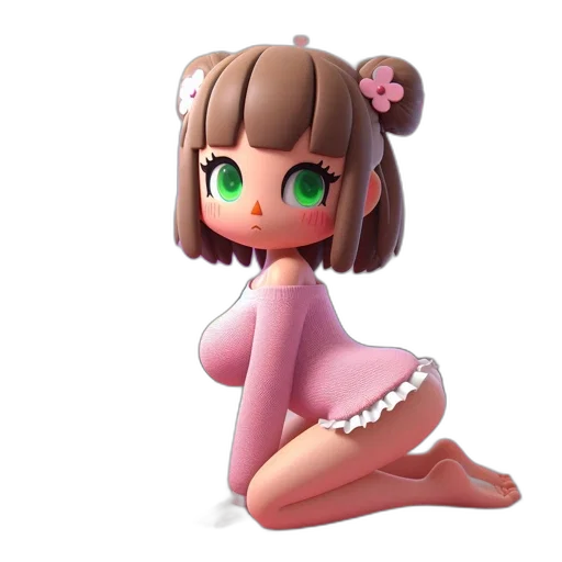 dress, creature, robot, weapon, 3d render, concept art, pixel art, anime transparent PNG cut-out
