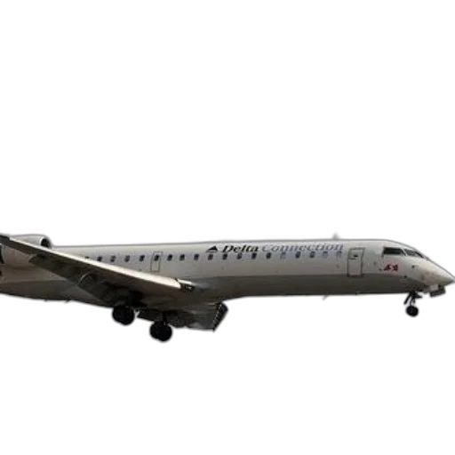 delta, connection, airplane, flying, through, sky, landing, gear transparent PNG cut-out