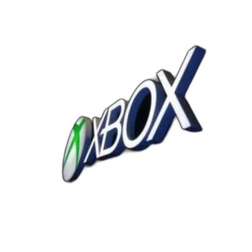 3d render, pixel art, concept art, xbox, logo, illuminated, dark, background transparent PNG cut-out
