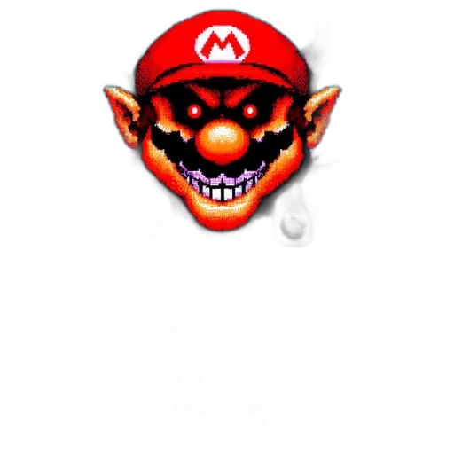 mask, crown, hat, face, pixel art, 3d render, concept art, photorealistic transparent PNG cut-out