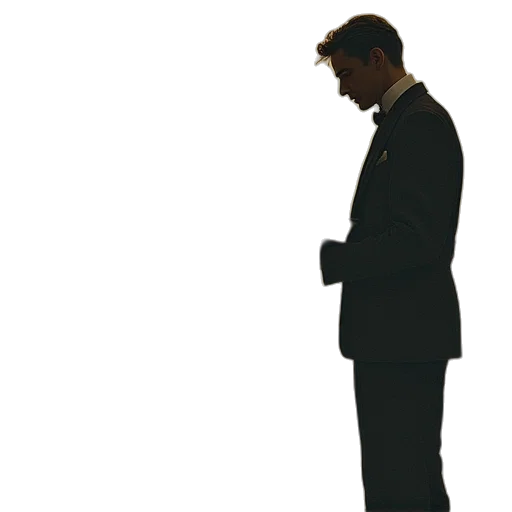 staff, jacket, face, robot transparent PNG cut-out