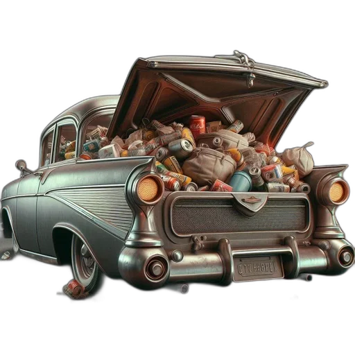 car, food, weapon, concept art, 3d render, photorealistic, vintage, cityholic transparent PNG cut-out