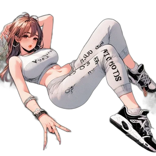 shoes, cyberpunk, concept art, pixel art, anime, monochrome, pastel, animated transparent PNG cut-out