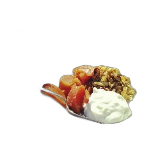 food, crown, photorealistic, 3d render transparent PNG cut-out