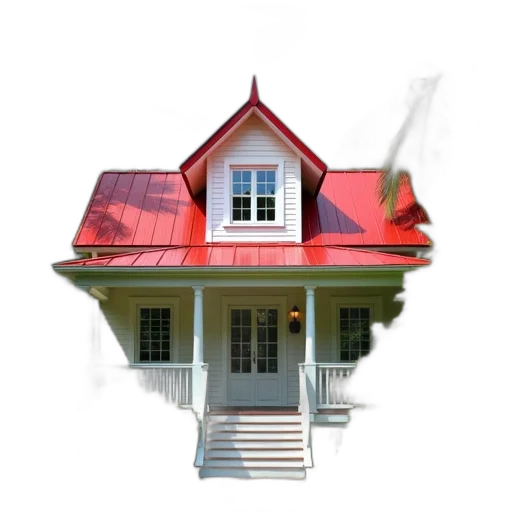 building, furniture, staff, umbrella, 3d render, photorealistic, concept art, quaint transparent PNG cut-out