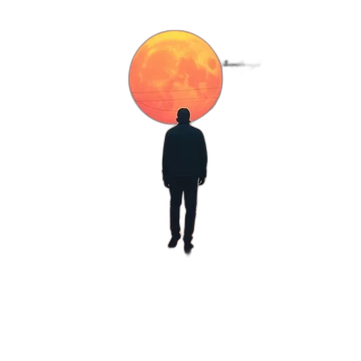 jacket, umbrella, staff, robot transparent PNG cut-out