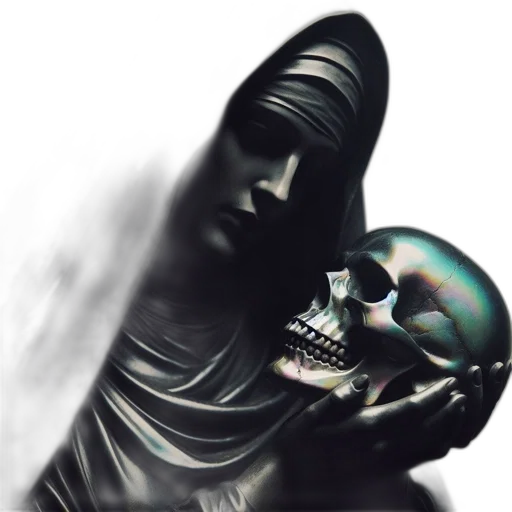 mask, face, crown, weapon, photorealistic, concept art, 3d render, fantasy art transparent PNG cut-out