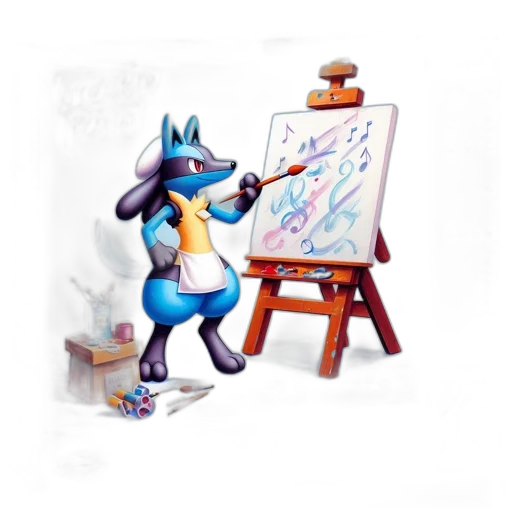 concept art, fantasy art, watercolor, oil painting, underwater, outer space, blue, box transparent PNG cut-out