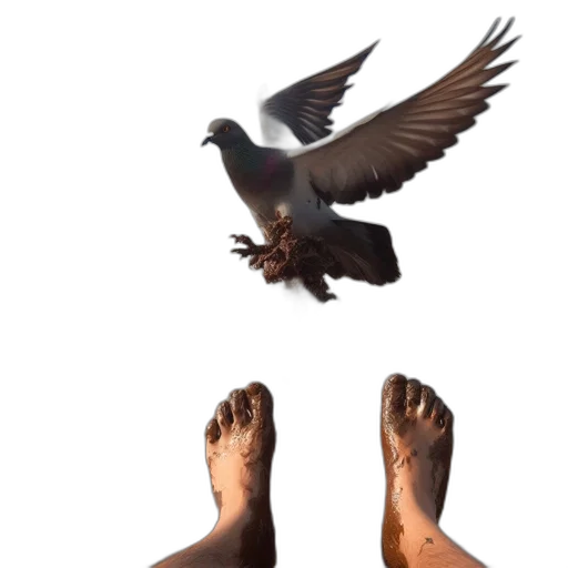 shoes, animal, creature, weapon, 3d render, concept art, photorealistic, fantasy art transparent PNG cut-out