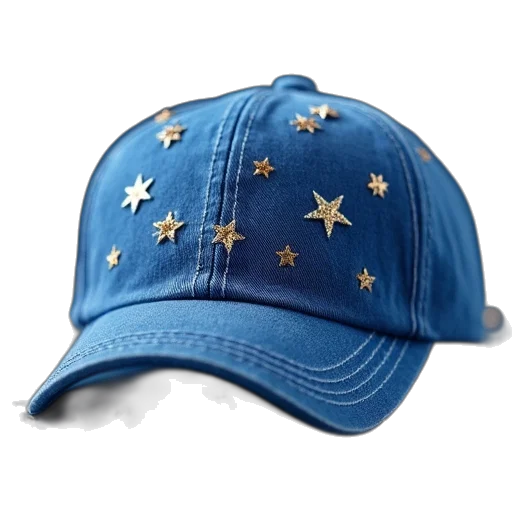 hat, crown, staff, 3d render, outer space, blue, mother, day transparent PNG cut-out