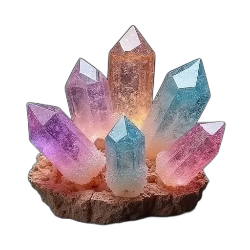 jewelry, crown, fantasy art, vaporwave transparent PNG cut-out