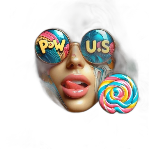3d render, vaporwave, photorealistic, concept art, pastel, colorful, woman, vivid transparent PNG cut-out