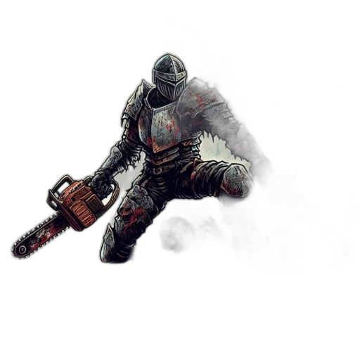 weapon, sword, robot, dragon, concept art, fantasy art, pixel art, comic book art transparent PNG cut-out