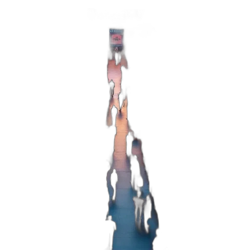 bottle, robot, weapon, crown, 3d render, pixel art, concept art, vaporwave transparent PNG cut-out