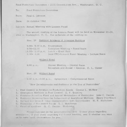 letter, food, protection, committee, same, discussing, annual, meeting transparent PNG cut-out