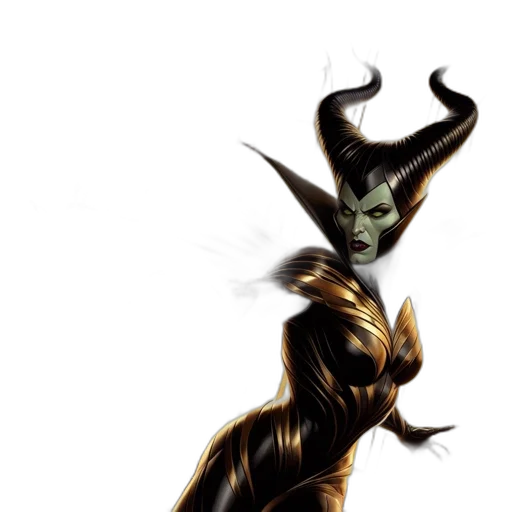 mask, creature, dragon, staff, concept art, comic book art, fantasy art, 3d render transparent PNG cut-out
