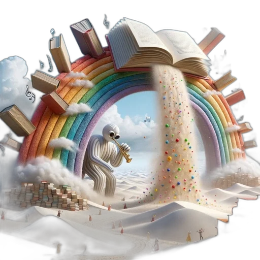 umbrella, furniture, hat, 3d render, concept art, fantasy art, photorealistic, outer space transparent PNG cut-out