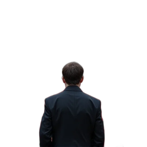 jacket, staff, robot, face transparent PNG cut-out
