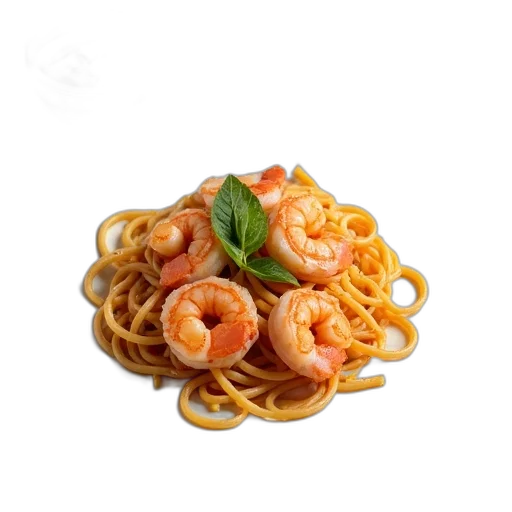 food, animal, jewelry, hair, photorealistic, 3d render, plate, shrimp transparent PNG cut-out