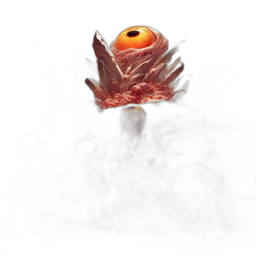 dragon, creature, food, mask, concept art, photorealistic, 3d render, fantasy art transparent PNG cut-out