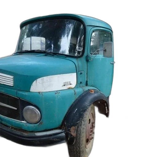 car, robot, 3d render, photorealistic, turquoise, truck, white, stripe transparent PNG cut-out