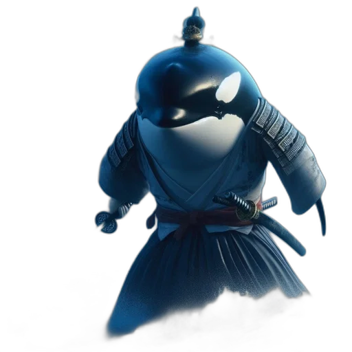 staff, sword, mask, concept art, 3d render, fantasy art, comic book art, blue transparent PNG cut-out