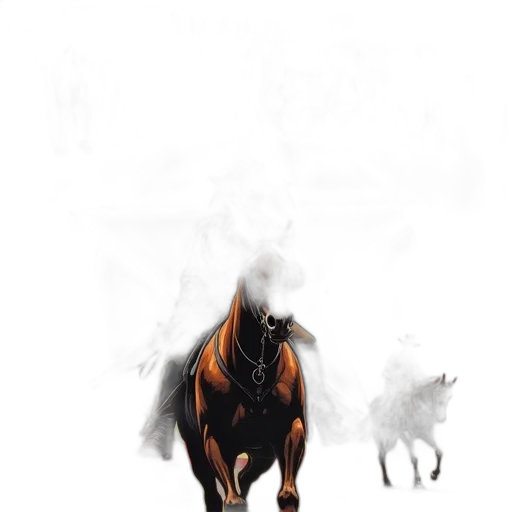 animal, dragon, creature, concept art, fantasy art, photorealistic, watercolor, fog transparent PNG cut-out